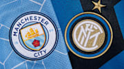 Manchester City and Inter Milan Club Badges