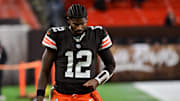 Browns quarterback Shedeur Sanders is set to play in his first full NFL game on Sunday against the Raiders.