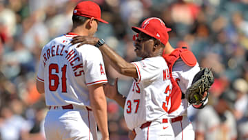San Francisco Giants v Los Angeles Angels