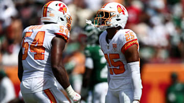 Tampa Bay Buccaneers CB Jacob Parrish is one of two rookies making a name for themselves this season.