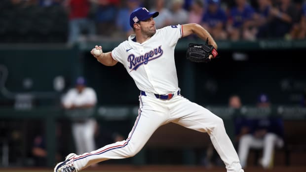 Max Scherzer starts Game 2 against the St. Louis Cardinals at 6:45 p.m. Tuesday at Busch Stadium.