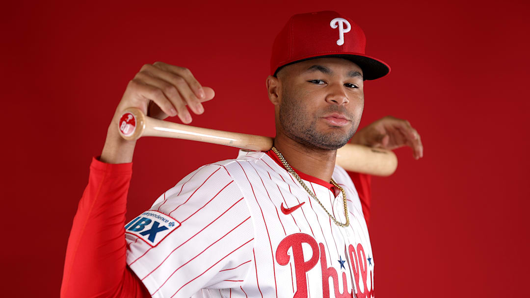 The Phillies have yet to promote top prospect Justin Crawford to the big league club
