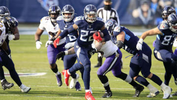 Wild Card Round - Baltimore Ravens v Tennessee Titans