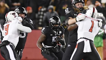 In Saturday's spring game, USF fans will get their first look at running back Cartevious Norton (5), who played previously at Iowa State and Charlotte.