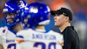 Boise State Broncos head coach Spencer Danielson.