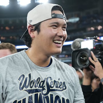 Two-time World Series champion Shohei Ohtani is expected to take home more hardware this week. 