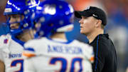 Boise State Broncos head coach Spencer Danielson.