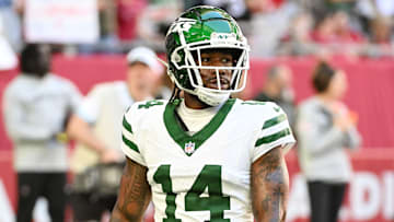 NY Jets wide receiver Malachi Corley