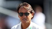 Roberto Mancini, head coach of the Italian football team in...