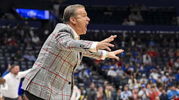Arkansas Razorbacks head coach John Calipari