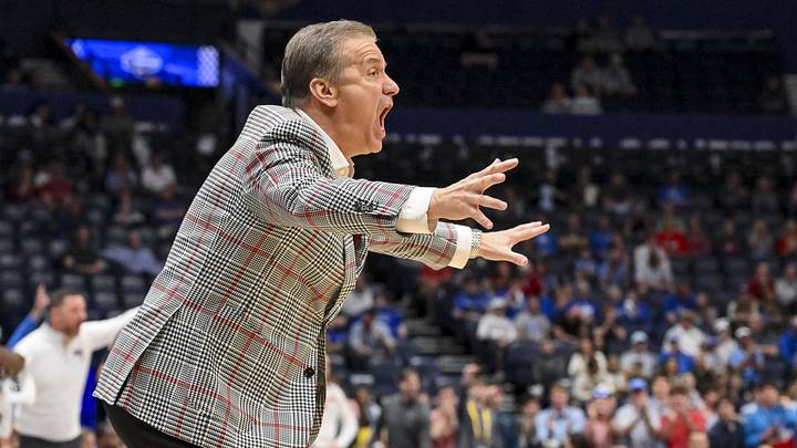 Arkansas Razorbacks head coach John Calipari