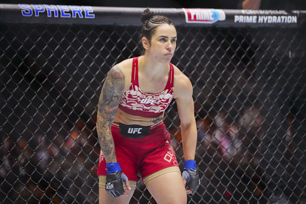 Norma Dumont during Riyadh Season Noche UFC 306 at Sphere. 