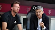 Herbert Hainer (r.) und Julian Nagelsmann (l.)
