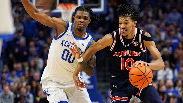 Auburn Tigers guard Chad Baker-Mazara (10)