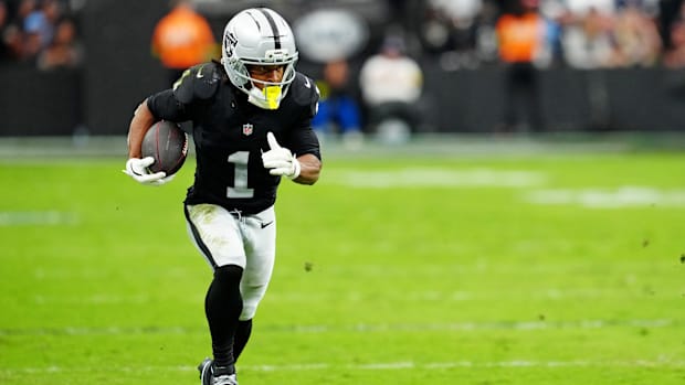 Las Vegas Raiders wide receiver Tre Tucker start or sit