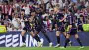 Davies scored at the Bernabeu in the Champions League