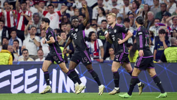 Davies scored at the Bernabeu in the Champions League