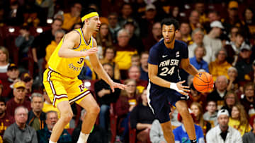 Minnesota forward Dawson Garcia, Penn State forward Zach Hicks