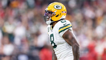 Green Bay Packers running back Josh Jacobs