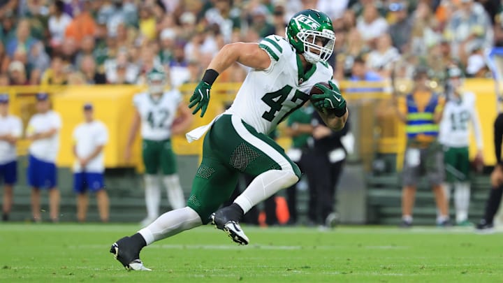 NY Jets tight end Andrew Beck