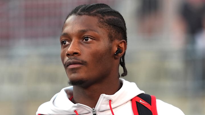 Ohio State wide receiver Carnell Tate