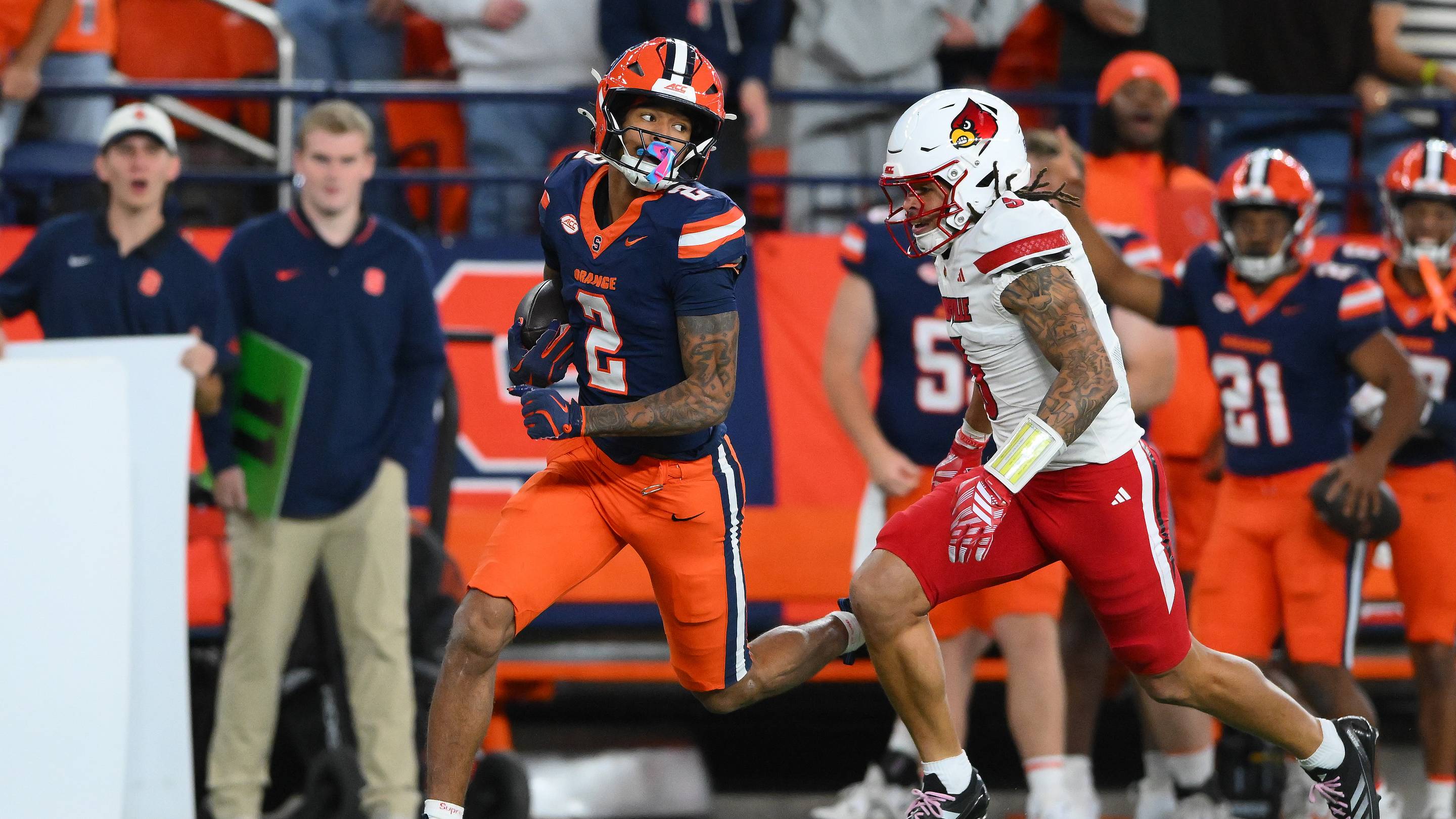PFF Grades Highlight Syracuse Standouts in 34-26 Loss to Louisville