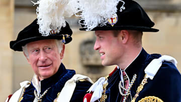 The Order Of The Garter Service At Windsor Castle
