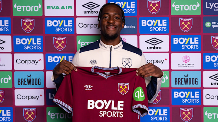 West Ham United Unveil New Signing Axel Disasi on loan from Chelsea. 