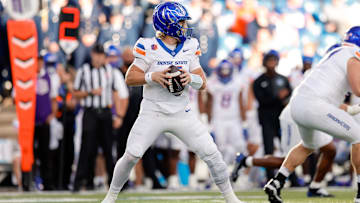 Boise State Broncos quarterback Maddux Madsen.