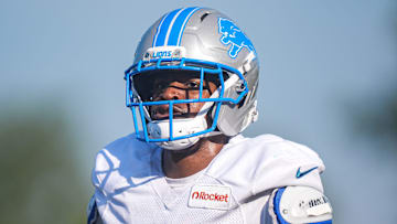 Detroit Lions cornerback D.J. Reed (4) practices during training camp at Meijer Performance Center in Allen Park on Monday, July 28, 2025.