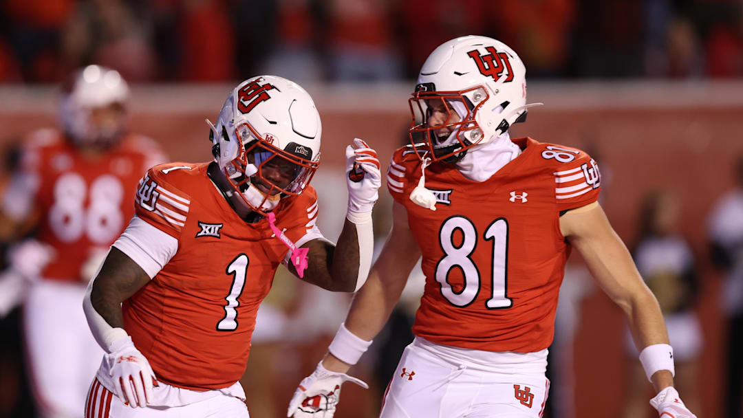 Utah Utes running back Wayshawn Parker (1) led the team with 931 rushing yards in the regular season.
