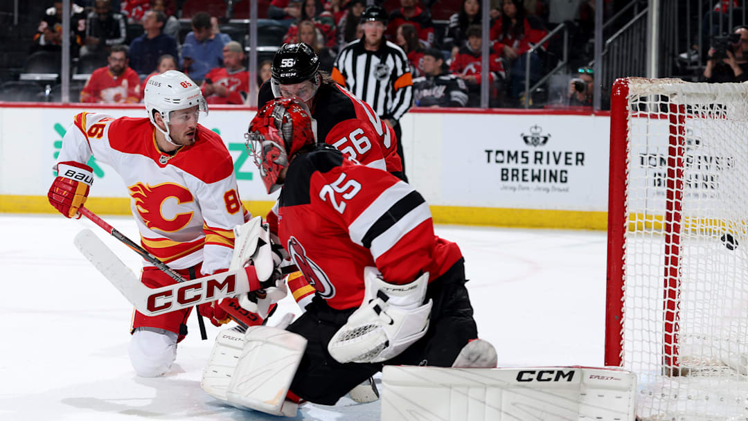 Calgary Flames v New Jersey Devils
