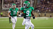 North Dakota Fighting Hawks running back Sawyer Seidl (9)