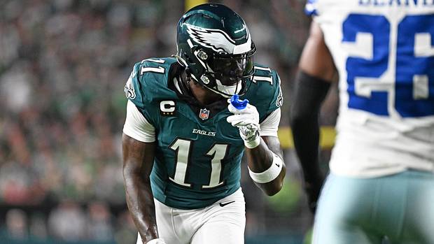 Philadelphia Eagles wide receiver A.J. Brown 