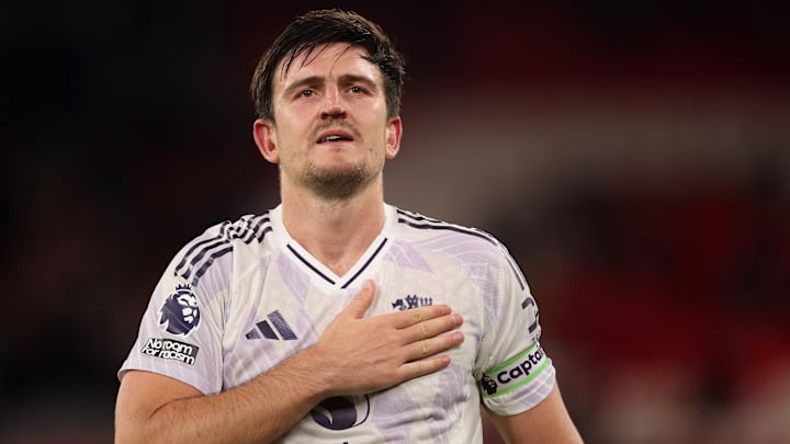 Harry Maguire headed Man Utd’s late winner. Harry Maguire headed Man Utd’s late winner.