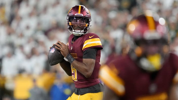 Washington Commanders quarterback Jayden Daniels is expected to play in Week 5. 