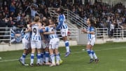 Große Freude: letzte Saison erreichte Real Sociedad den zweiten Platz in der spanischen Liga
