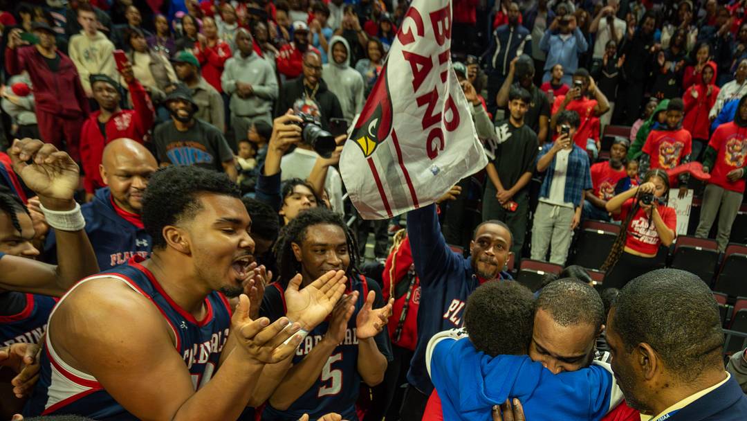 Michael Gordon, the head coach of the Plainfield boys basketball team, was overcome by emotion after the Cardinals' 65-48 win over Montgomery in the New Jersey Group IV state title game on March 16, 2025. Gordon announced on Thursday that he is stepping down from the position.