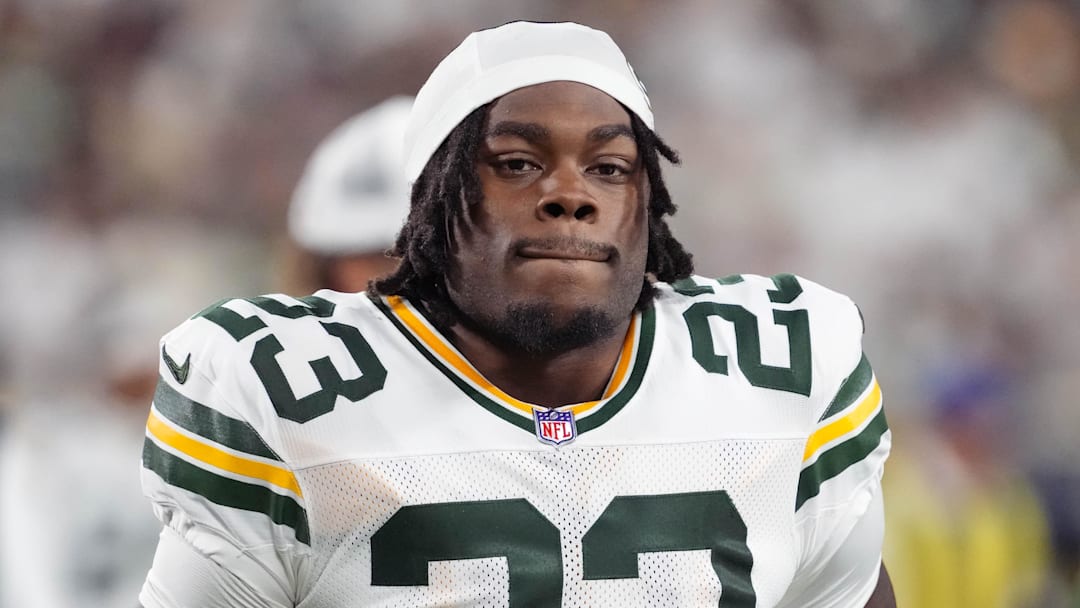 Green Bay Packers running back Emanuel Wilson