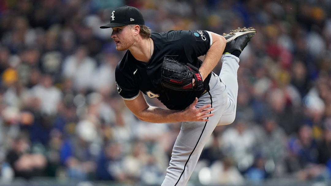 Chicago White Sox pitcher Shane Smith (64) pitches during the second inning of the Opening Day game against the Milwaukee Brewers on Thursday March 26, 2026 at American Family Field in Milwaukee, Wisconsin.