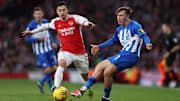 Arsenal e Brighton se enfrentam pela rodada 20 da Premier League 2024/25