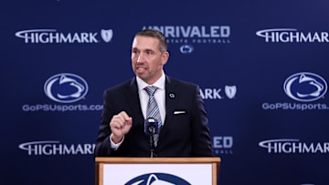 Matt Campbell is announced as the Penn State Nittany Lions new head coach during a press conference at Beaver Stadium.
