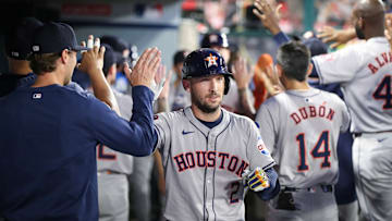 Houston Astros v Los Angeles Angels