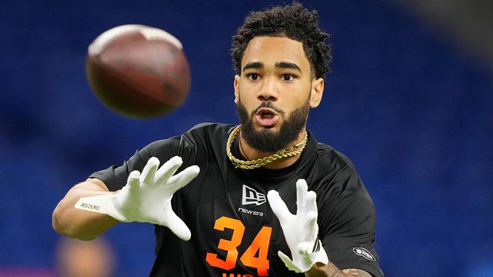 Baltimore Ravens wide receiver Elijah Sarratt