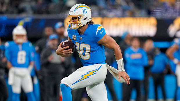 Los Angeles Chargers quarterback Justin Herbert