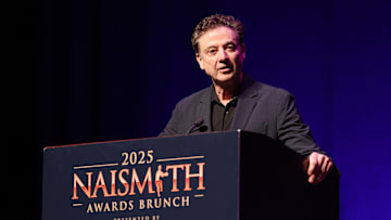 2025 Naismith Awards Brunch; St. John's basketball head coach Rick Pitino