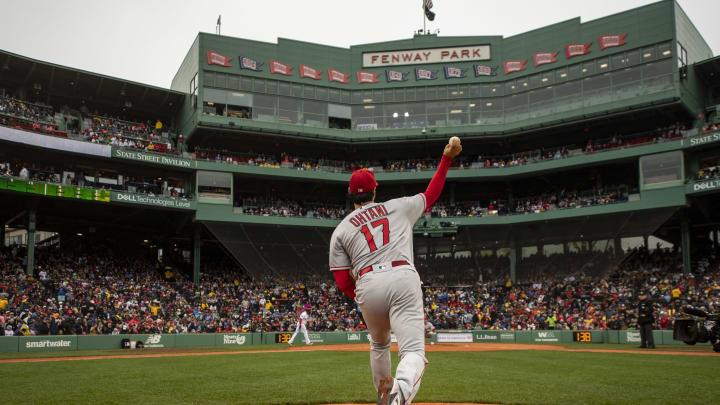 Los Angeles Angels v Boston Red Sox