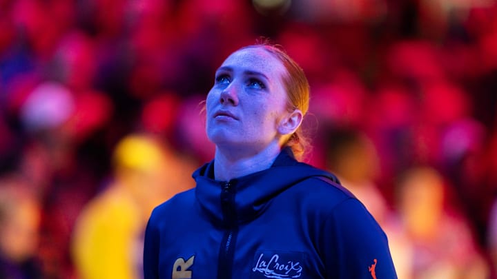 Chloe Bibby is the latest Fever player to go down with a season-ending injury.