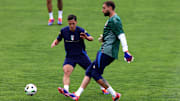 Raspadori e Donnarumma