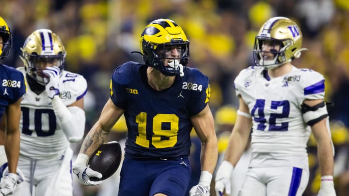 Michigan's Colston Loveland Describes Thought Process After Harbaugh's  Departure